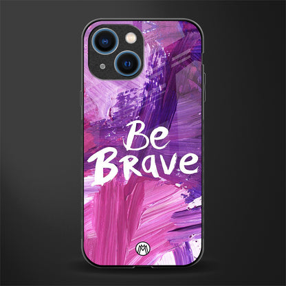 be brave glass case for iphone 13 mini image