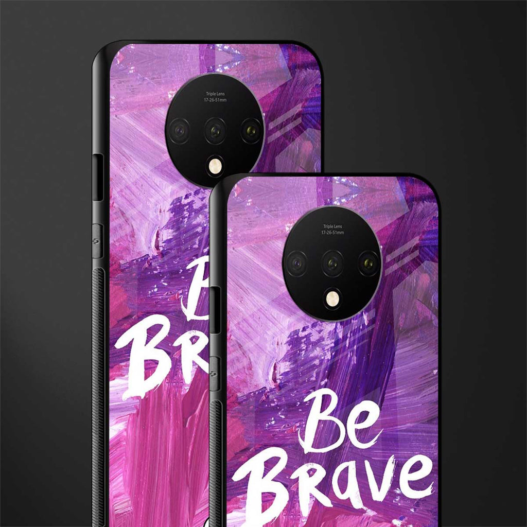 be brave glass case for oneplus 7t image-2