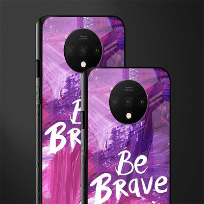 be brave glass case for oneplus 7t image-2