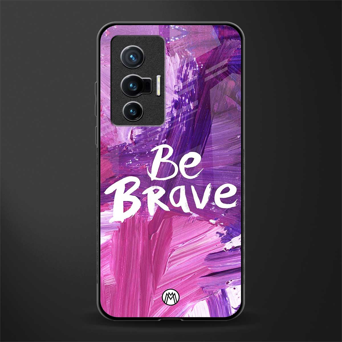 be brave glass case for vivo x70 image