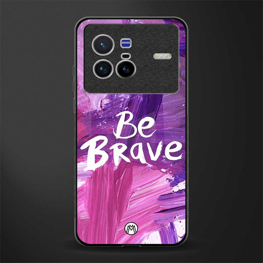 be brave glass case for vivo x80 image