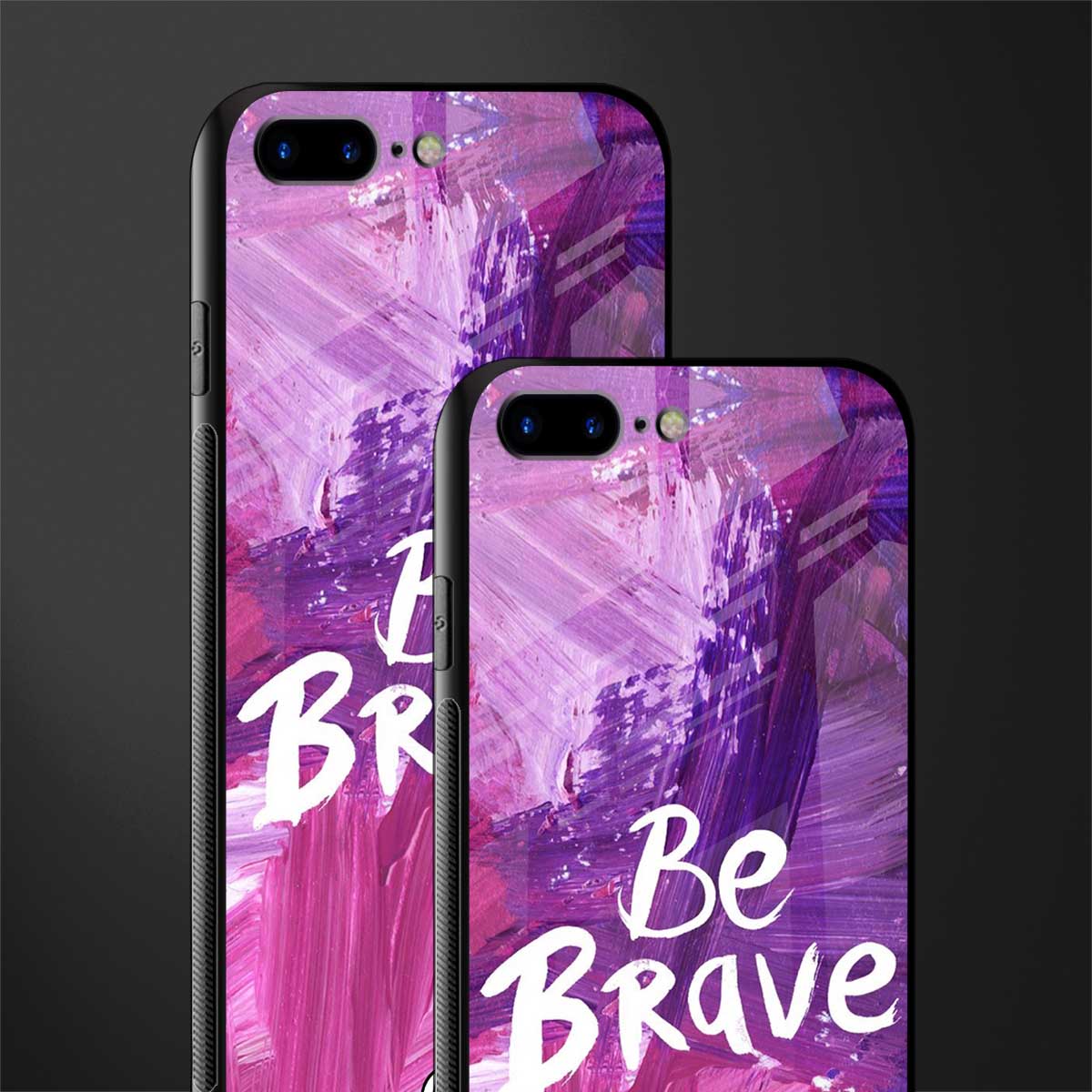be brave glass case for iphone 8 plus image-2