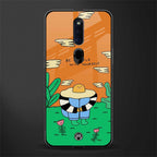 be gentle with yourself glass case for oppo f11 pro image