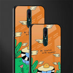 be gentle with yourself glass case for oppo a9 image-2