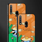 be gentle with yourself glass case for vivo u20 image-2