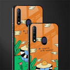 be gentle with yourself glass case for vivo z1 pro image-2