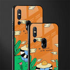 be gentle with yourself glass case for vivo v15 image-2