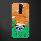 be gentle with yourself glass case for redmi note 8 pro image