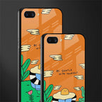 be gentle with yourself glass case for realme c1 image-2