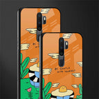 be gentle with yourself glass case for oppo a9 2020 image-2