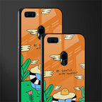 be gentle with yourself glass case for oppo a7 image-2