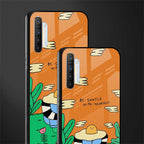 be gentle with yourself glass case for realme x2 image-2