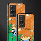 be gentle with yourself glass case for vivo x70 pro image-2