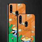 be gentle with yourself glass case for samsung galaxy a20s image-2