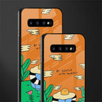 be gentle with yourself glass case for samsung galaxy s10 plus image-2