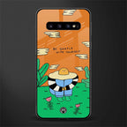 be gentle with yourself glass case for samsung galaxy s10 plus image