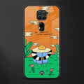 be gentle with yourself glass case for redmi note 9 image