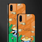 be gentle with yourself glass case for vivo v11 pro image-2