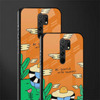 be gentle with yourself glass case for redmi 9 prime image-2