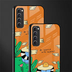be gentle with yourself glass case for oppo reno 4 pro image-2