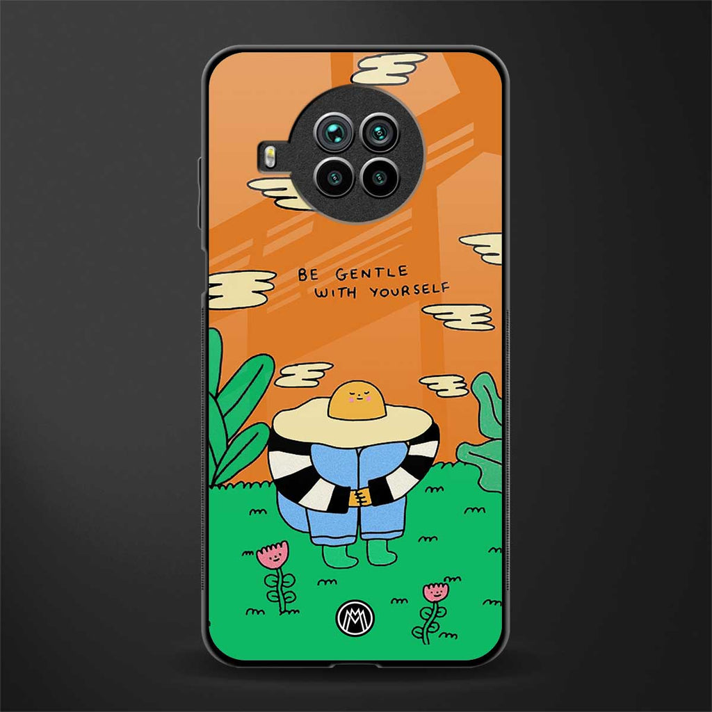 be gentle with yourself glass case for mi 10i image