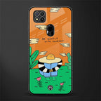 be gentle with yourself glass case for redmi 9c image