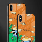 be gentle with yourself glass case for iphone xs max image-2