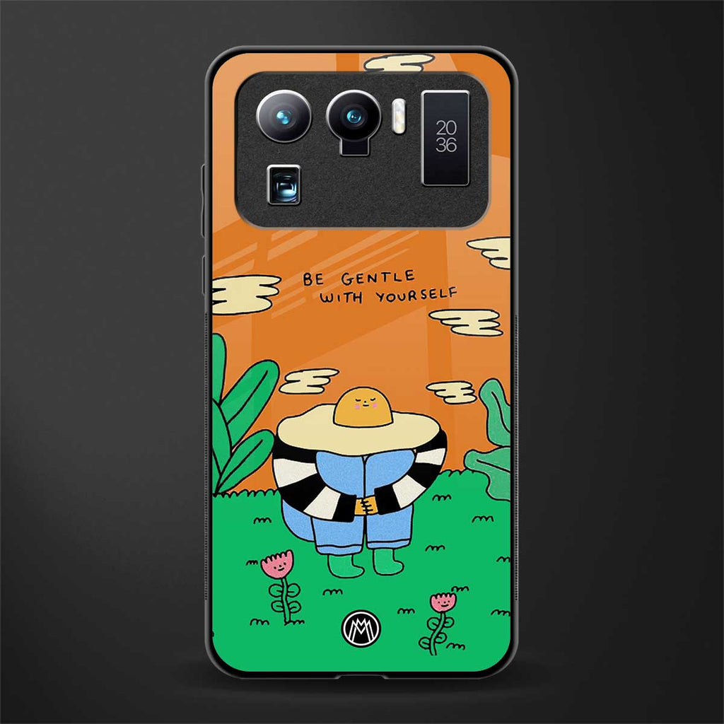 be gentle with yourself glass case for mi 11 ultra 5g image