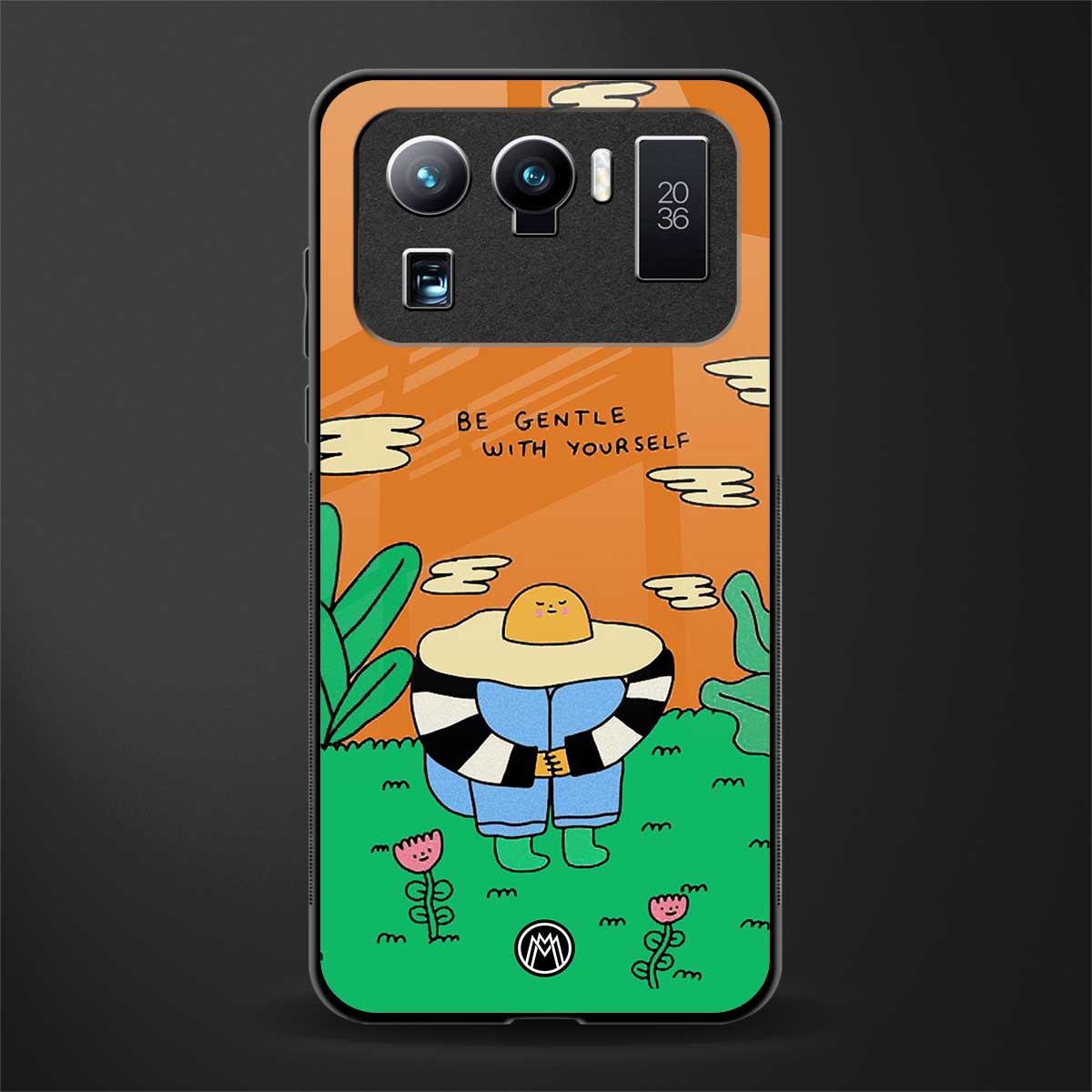 be gentle with yourself glass case for mi 11 ultra 5g image
