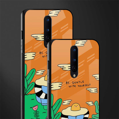 be gentle with yourself glass case for oneplus 8 image-2