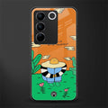 be gentle with yourself back phone cover | glass case for vivo v27 pro 5g