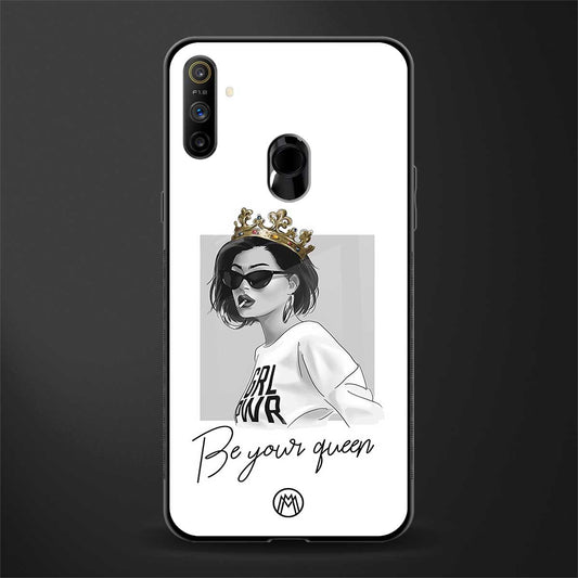 be your queen glass case for realme narzo 20a image
