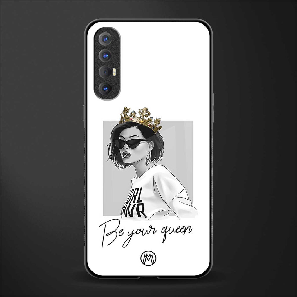 be your queen glass case for oppo reno 3 pro image
