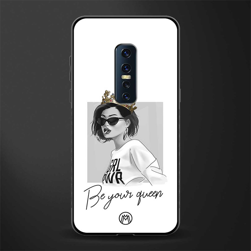 be your queen glass case for vivo v17 pro image