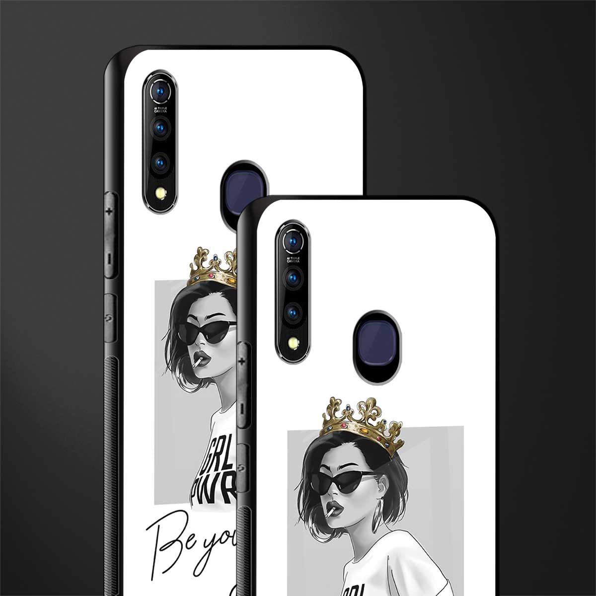 be your queen glass case for vivo z1 pro image-2