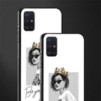 be your queen glass case for samsung galaxy a71 image-2