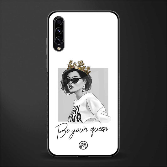 be your queen glass case for samsung galaxy a30s image