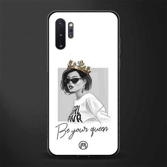 be your queen glass case for samsung galaxy note 10 plus image