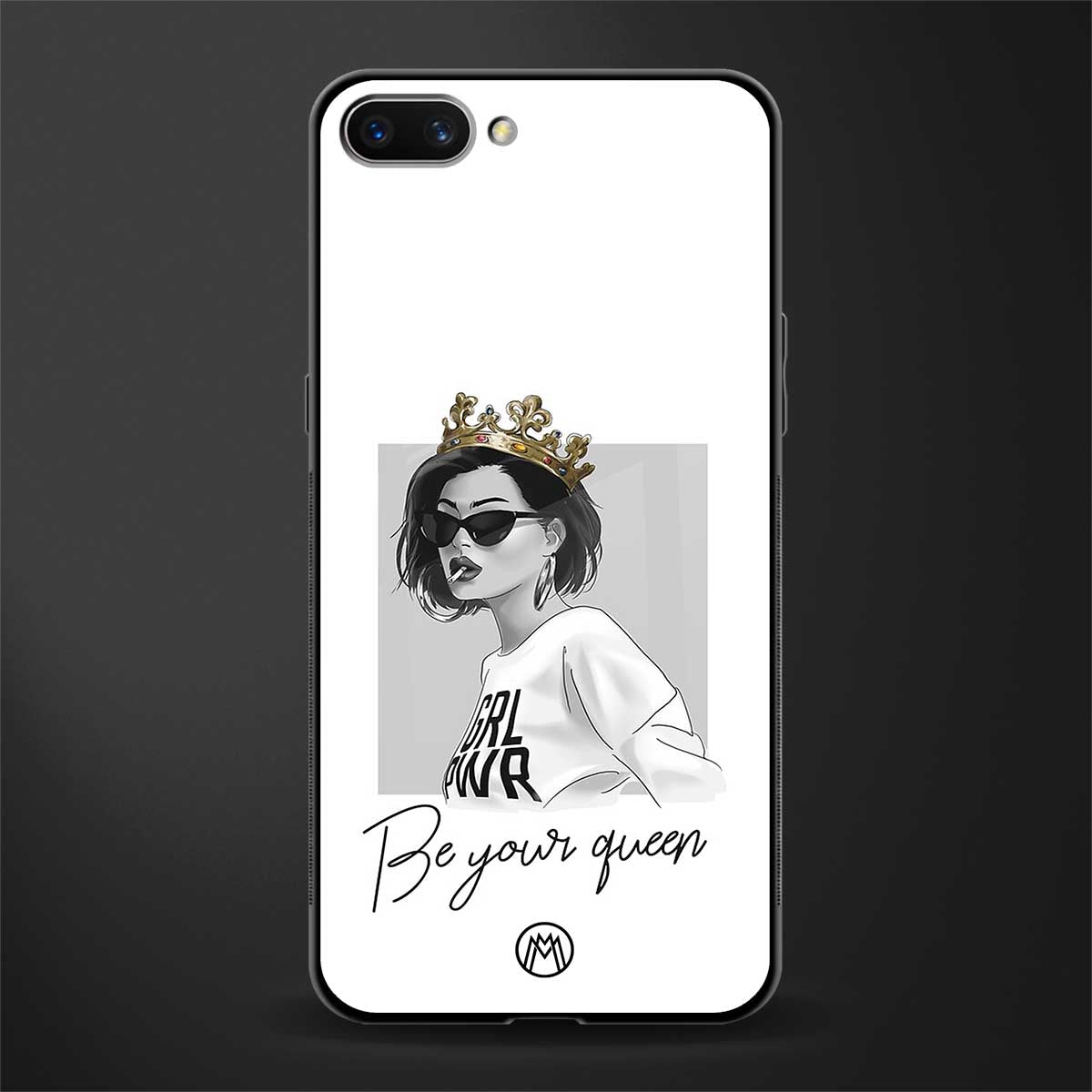 be your queen glass case for oppo a3s image