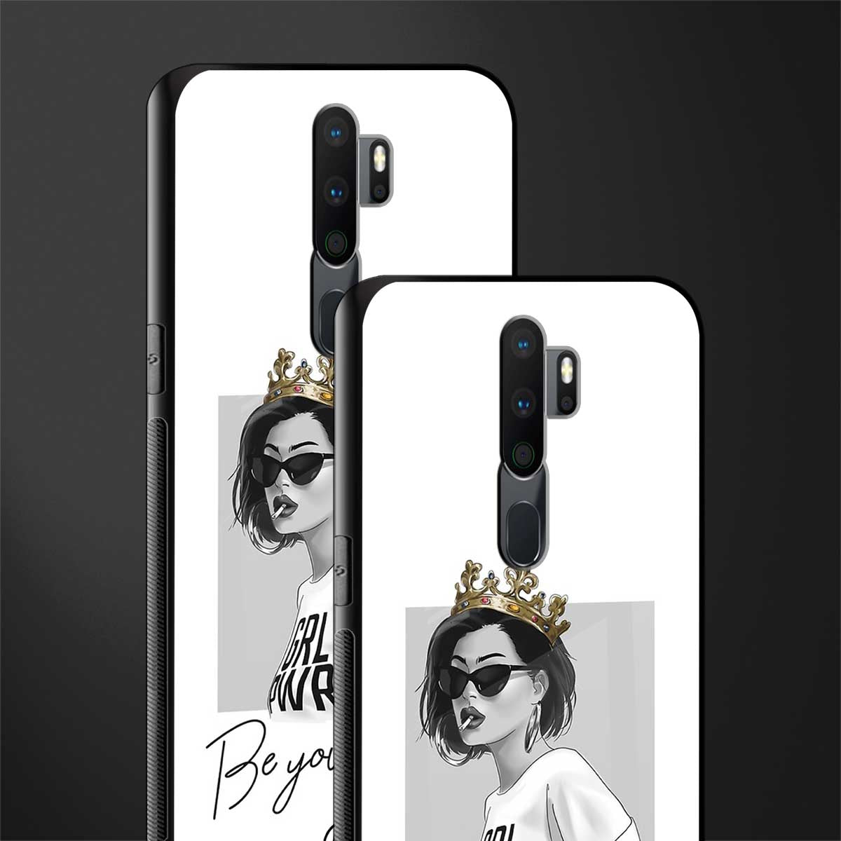 be your queen glass case for oppo a5 2020 image-2