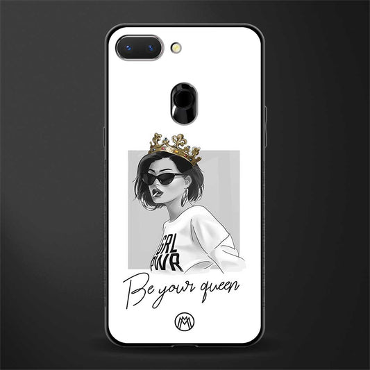be your queen glass case for oppo a5 image