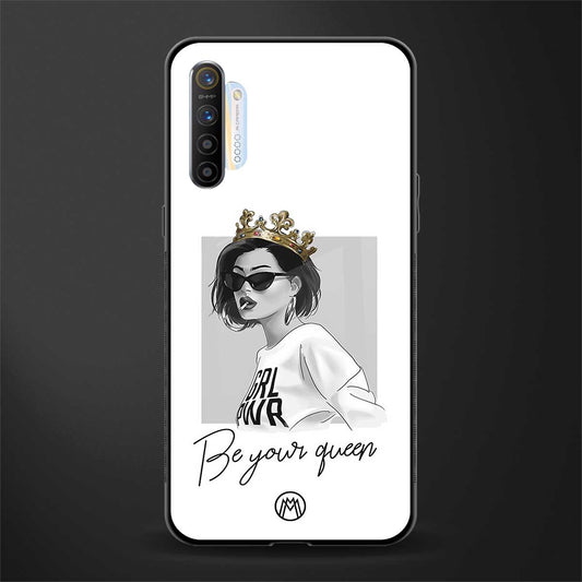 be your queen glass case for realme x2 image