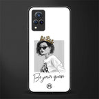 be your queen glass case for vivo v21 5g image