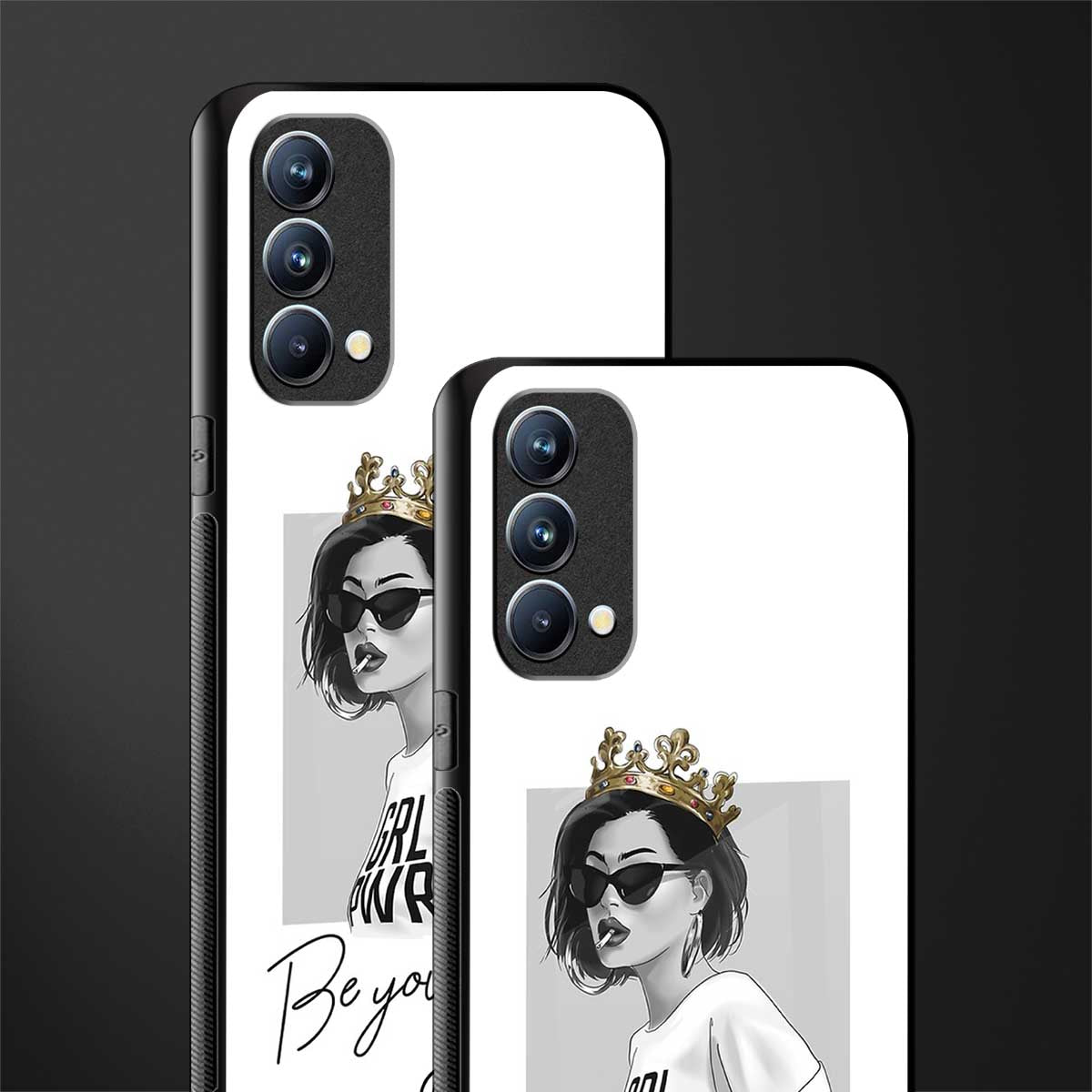 be your queen glass case for oppo f19s image-2