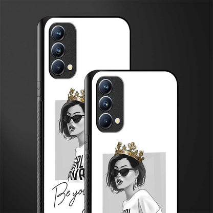 be your queen glass case for oppo f19s image-2
