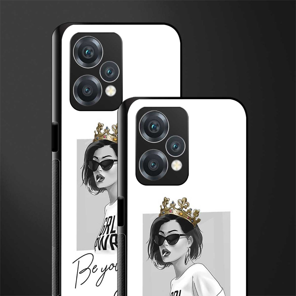 be your queen back phone cover | glass case for realme 9 pro 5g