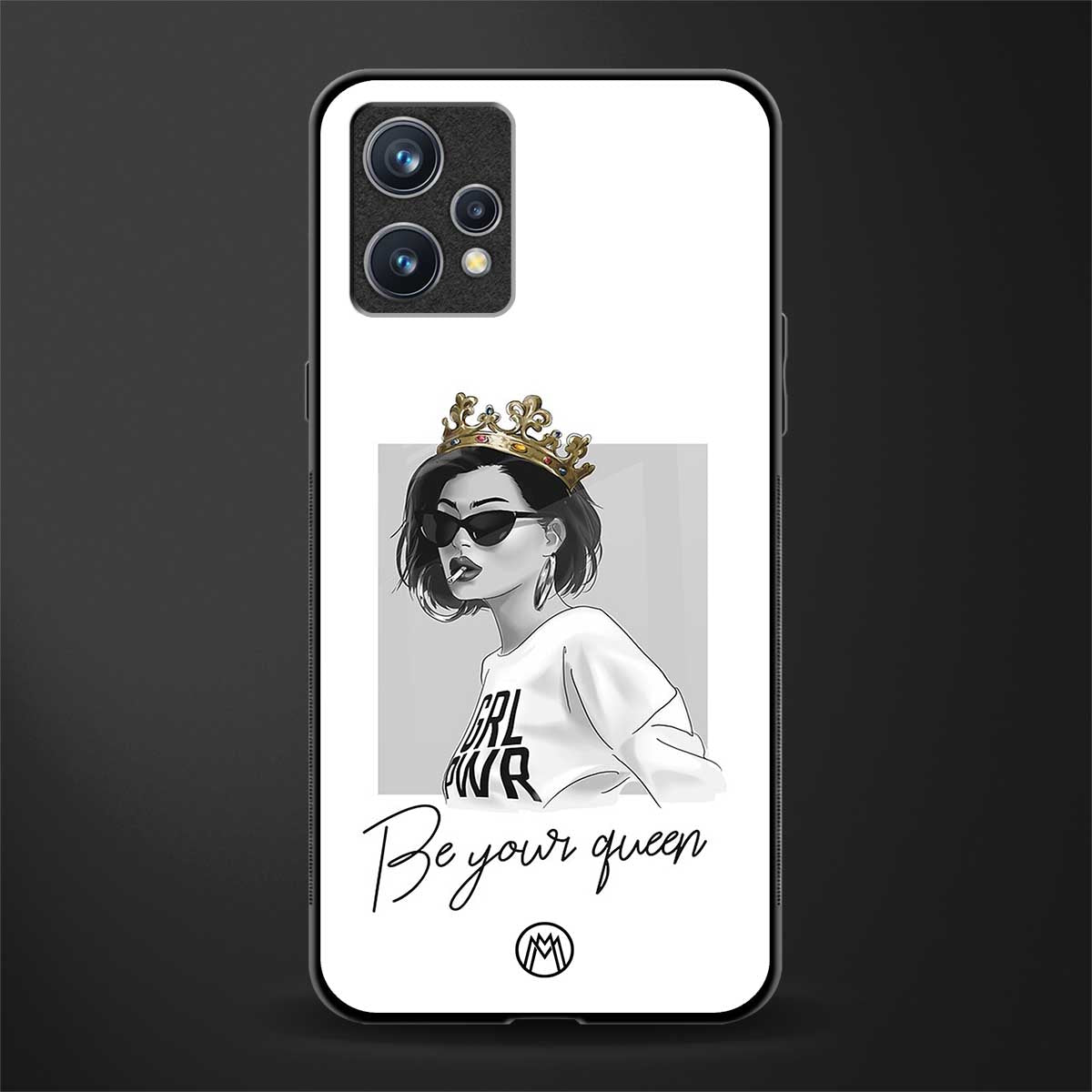 be your queen glass case for realme 9 4g image
