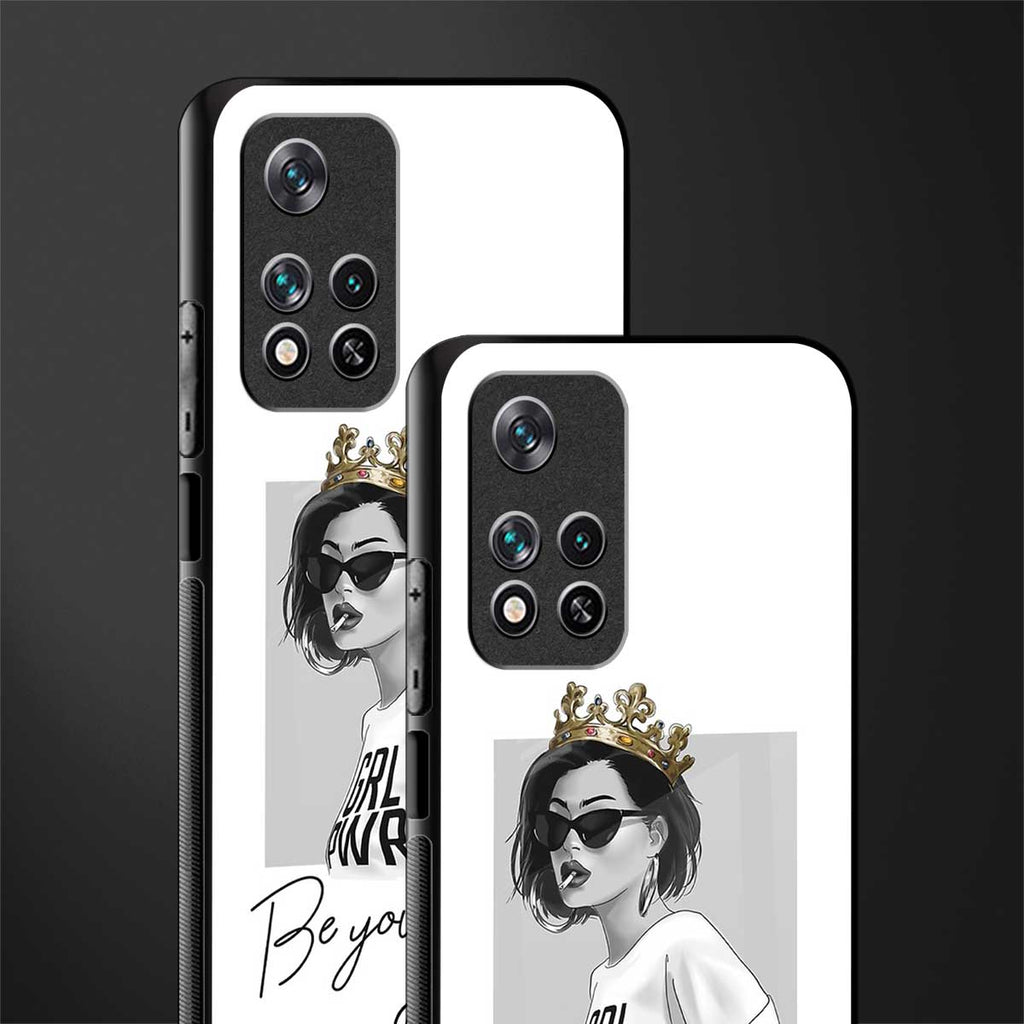 be your queen glass case for xiaomi 11i 5g image-2
