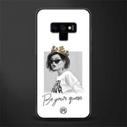 be your queen glass case for samsung galaxy note 9 image