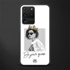 be your queen glass case for samsung galaxy s20 ultra image